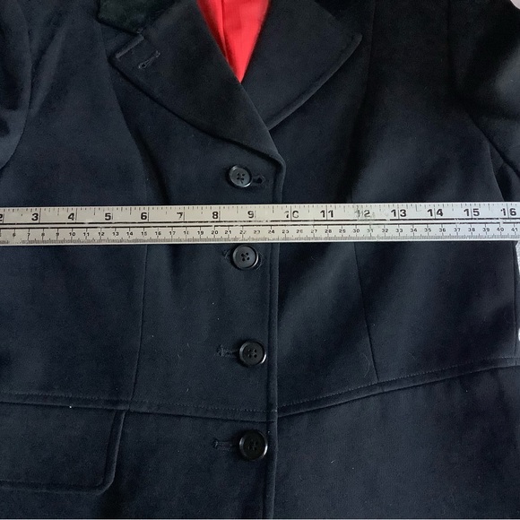 Harry Hall Riding Coat With Velvet Collar Black - Picture 4 of 5